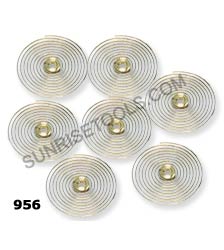 Hair spring with collets