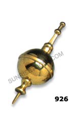 tower ball brass