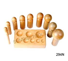 Wooden Dapping Dapping Block