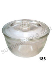 Glass Alcohol Cup with knob