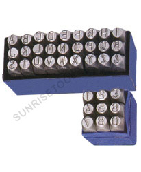 Letter And Number Punch Set Stamping Machine And Tools