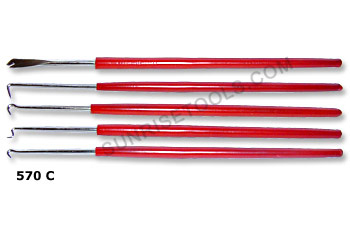 Spring Hooks with Red Insulated